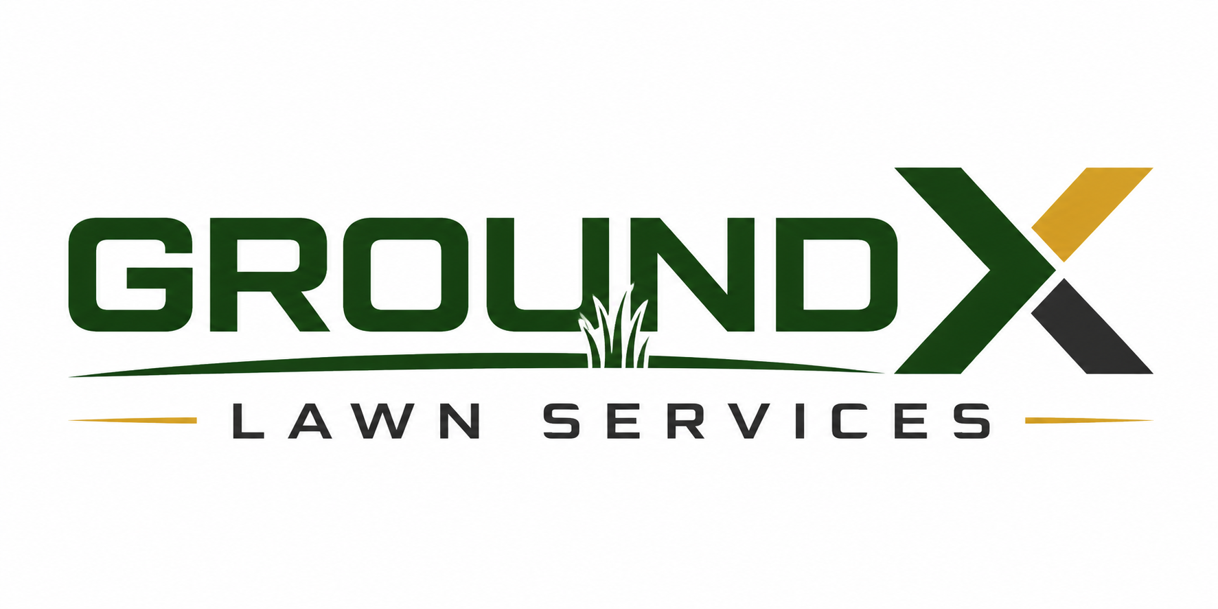 Ground X Lawn Services logo